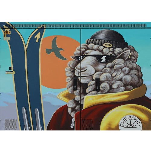 Jigsaw Puzzle - Calling all Kiwis Ewe Beauty (500 XL Piece)