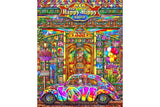 Jigsaw Puzzle - Dont Worry Be Happy The Happy Hippy Shop (1000pcs)
