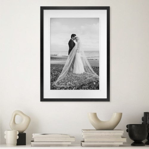 Elegant Deluxe White Square Photo Frames