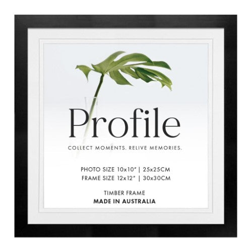 Elegant Deluxe White Square Photo Frames