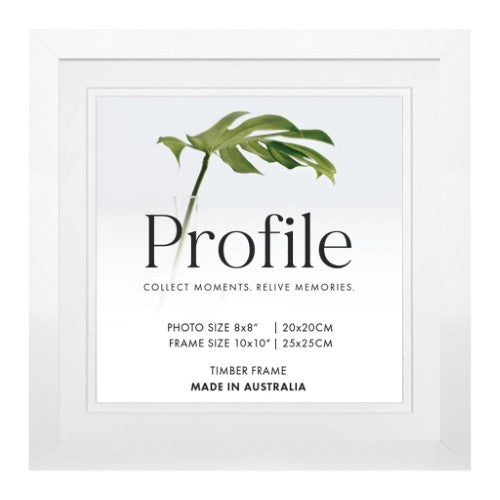 Elegant Deluxe White Square Photo Frames - Type 1