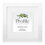 Elegant Deluxe White Square Photo Frames - Type 1