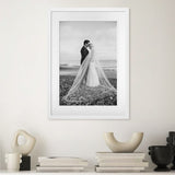 PROFILE ELEGANT DELUXE WHITE 11X14/8X10 PHOTO FRAME