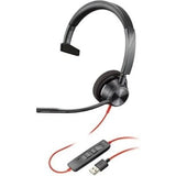 Poly BW 3310 Mono -M USB-C HS +USB-C/A
