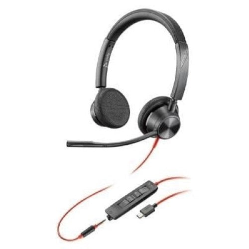Poly BW 3325 USB-C HS +3.5mmP +USB-C/A