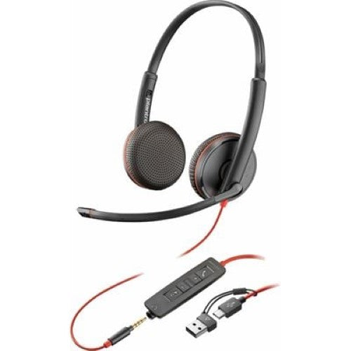HP Poly BW 3225 USB-C HS +USB-C/A (Bulk) (8X229A6)