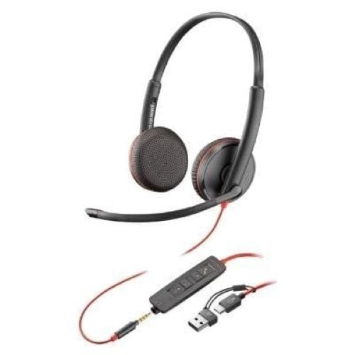 Poly BW 3225 USB-C HS +3.5mmP +USB-C/A