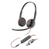Poly BW 3225 USB-C HS +3.5mmP +USB-C/A