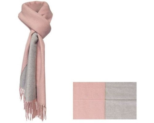 Scarf -Silk-touch Pink