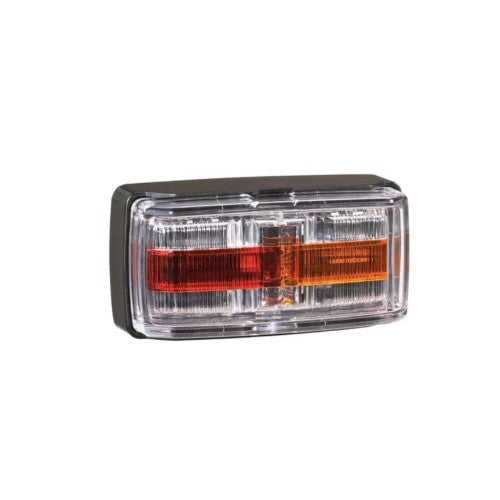 9-33v Mdl81 Led Side Mar Side Dir Ind Red/Amb/Amb Blk B 0.5m - NARVA