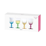 ASD Swirl Wine Glass Mixed Set Of 4