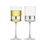 ASD Soho Wine Glass Silver Set 2