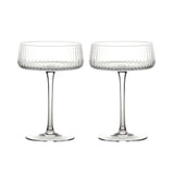 ASD Empire Champagne Saucer Clear (Set 2