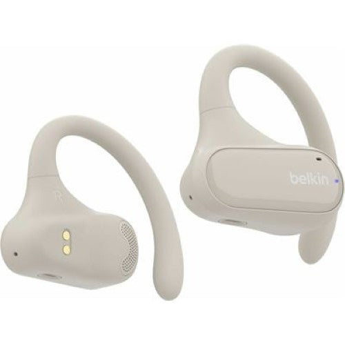Belkin SoundForm ClearFit Open Ear True Wireless Headphones Sand (AUC013BTSA)
