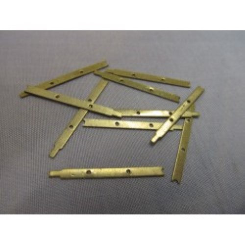 Billing Boat Parts / Fittings - Rail Stanchion 28mm 2hole(10