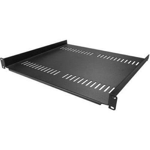 2-Pack 1U Server Rack Shelf Vented
