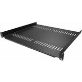 2-Pack 1U Server Rack Shelf Vented