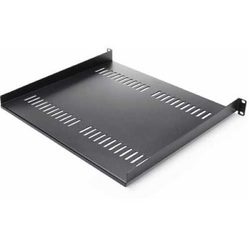 2-Pack 1U Server Rack Shelf Vented