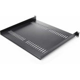 2-Pack 1U Server Rack Shelf Vented