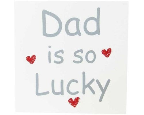 Family Magnet Dad Lucky