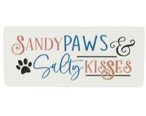 Summer Magnet Sandy Paws
