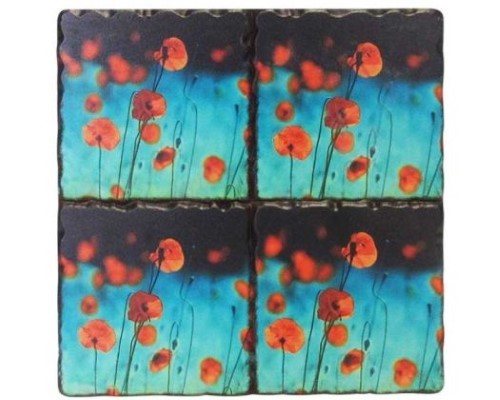 Poppy Field Trivet