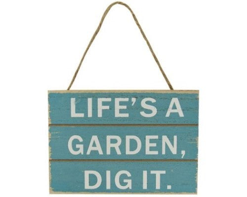 Wall Art - Life GardenHanger Teal
