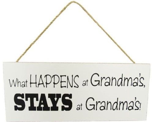Wall Art - Senior Hanger Grandma Stay