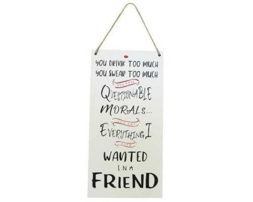 Wall Art - LongDrink Hanger My Friend