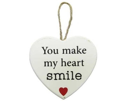 Wall Art - Love Heart Hanger Smile