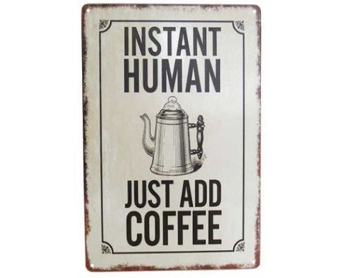 Wall Art Tin - Instant Human