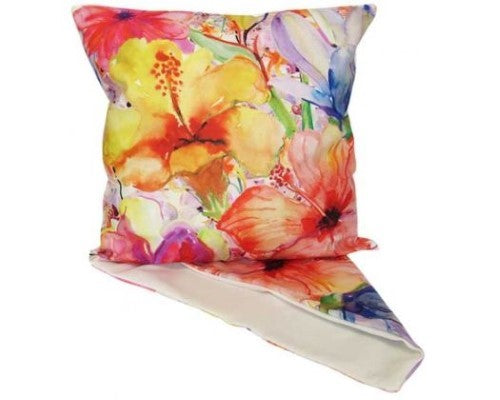 Cushion Cover -  Hibiscus