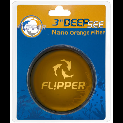 Aquatic Accessorie Flipper Deepsee Nano Orange Lens Filter 7.5cm