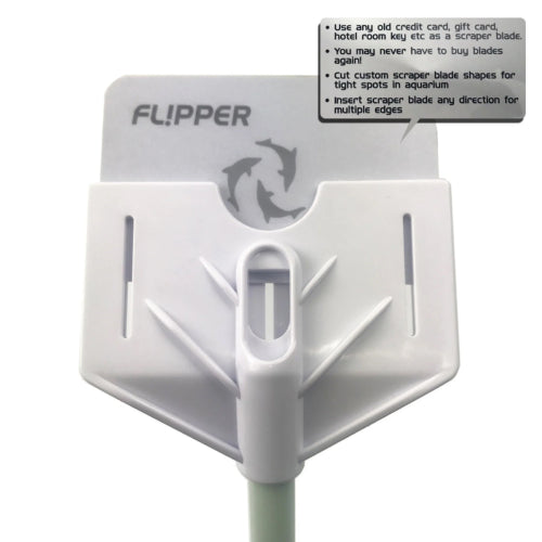 Aquatic Glass Cleaning Flipper Platinum Scraper 25cm