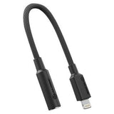 Alogic Elements PRO Lightning to 3.5 Audio Adapter - Black (ELP8P35A-BK)