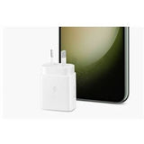 Samsung AC POWER ADAPTOR - 25W, USB-C, NO CABLE (WHITE) (EP-T2510NWEGAU)