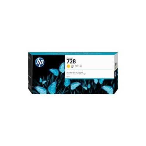 HP 728 300-ml Yellow Ink Crtg (F9K15A)