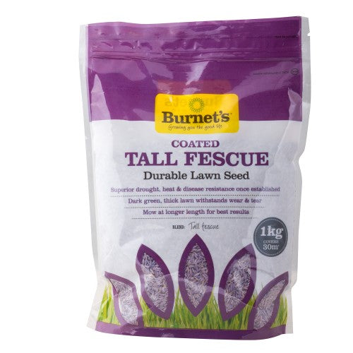 Lawn Grass Seed - Burnet's Tall Fescue (1kg)
