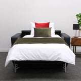 Sofa Bed - Makers Black PU (Single)