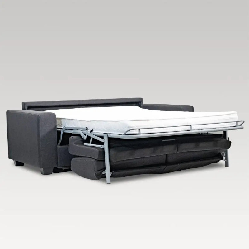 Sofa Bed - Makers Charcoal Fabric (Double)