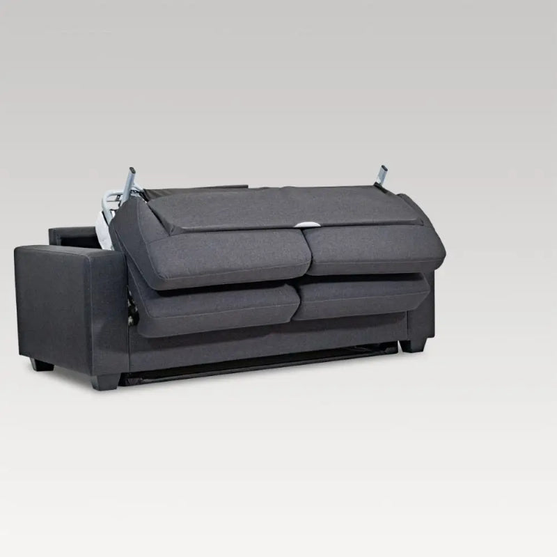 Sofa Bed - Makers Charcoal Fabric (Double)