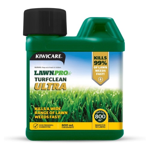 Herbicide- Kiwicare LawnPro Turfclean Ultra Conc (800ml)