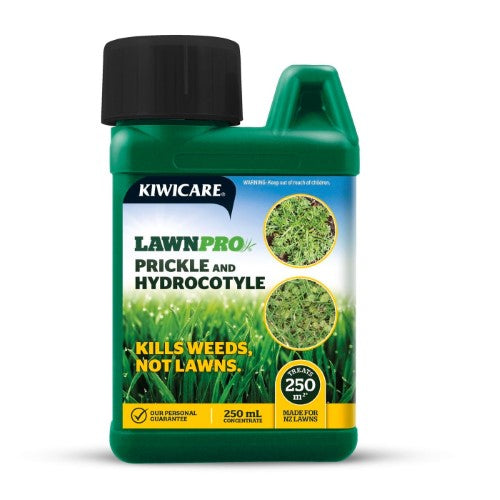 Herbicide- Kiwicare LawnPro Prickle and Hydrocotyle Control (250ml)