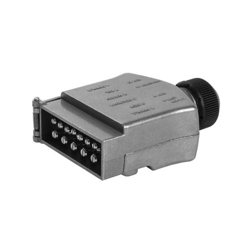 12 Pin Trailer Plug Metal Standard - KT