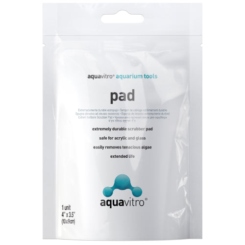 Aquatic Glass Cleaning Aquavitro Scrubber Pad  10x9cm