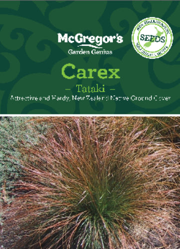 McGregor's Tataki Carex N.Z. Native Seed Packet