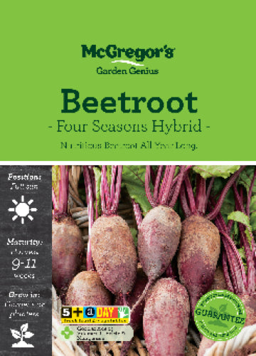 McGregor's Beetroot Four Seasons Hybrid Seed Packet