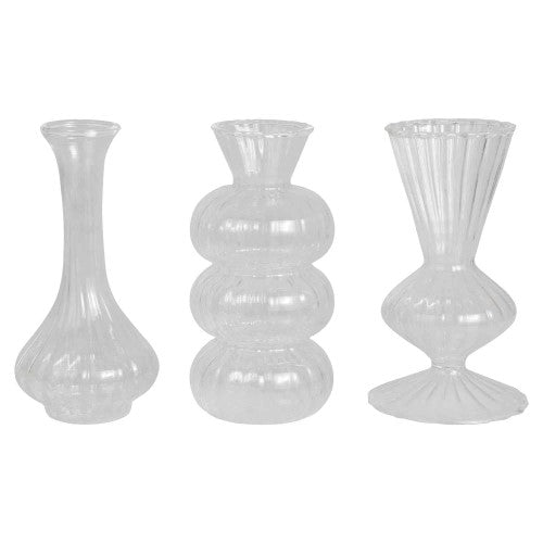Midsummer Mr & Mrs Bud Vases