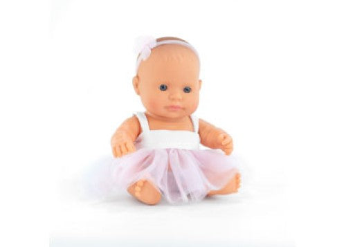 Miniland -My Friends & Me Caucasian Girl Baby Doll 21Cm