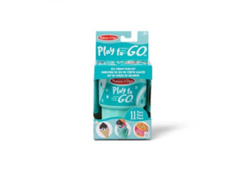 Melissa & Doug - Play to Go - Ice Cream Play Set